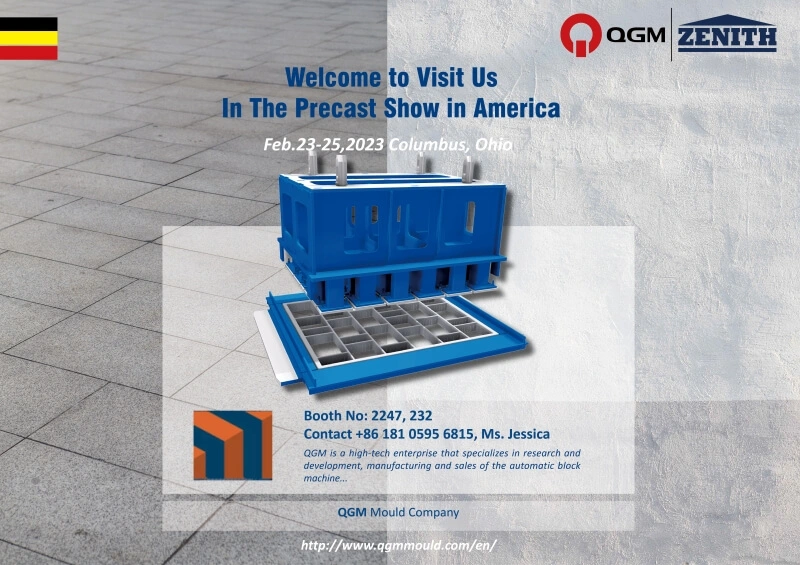 QGM ZENITH se ukáže na Precast Show 2023