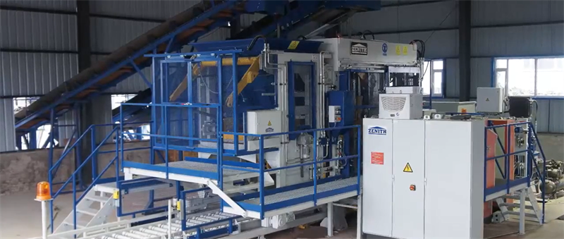 V Africe byl zahájen plně automatizovaný projekt výroby vícevrstvých betonových zámkových cihel.