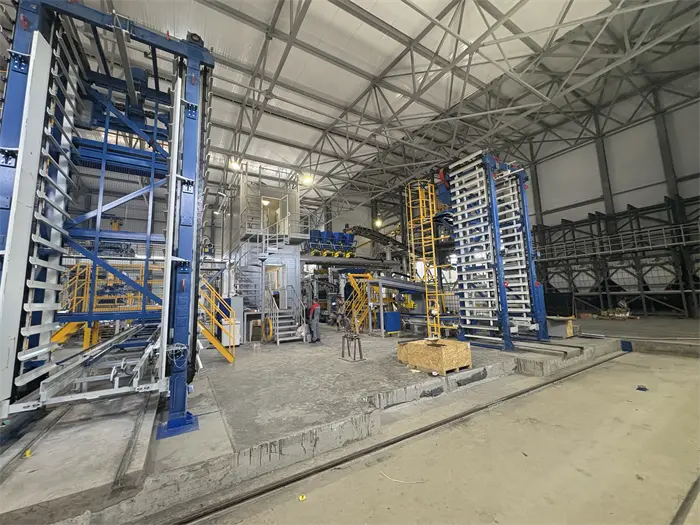Quangong Machinery ZN1200-2 Brick Production Line Landing ve Střední Americe