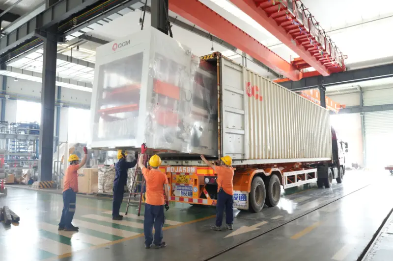 Quangong Machinery dodává linky na výrobu chytrých cihel na zámořské trhy