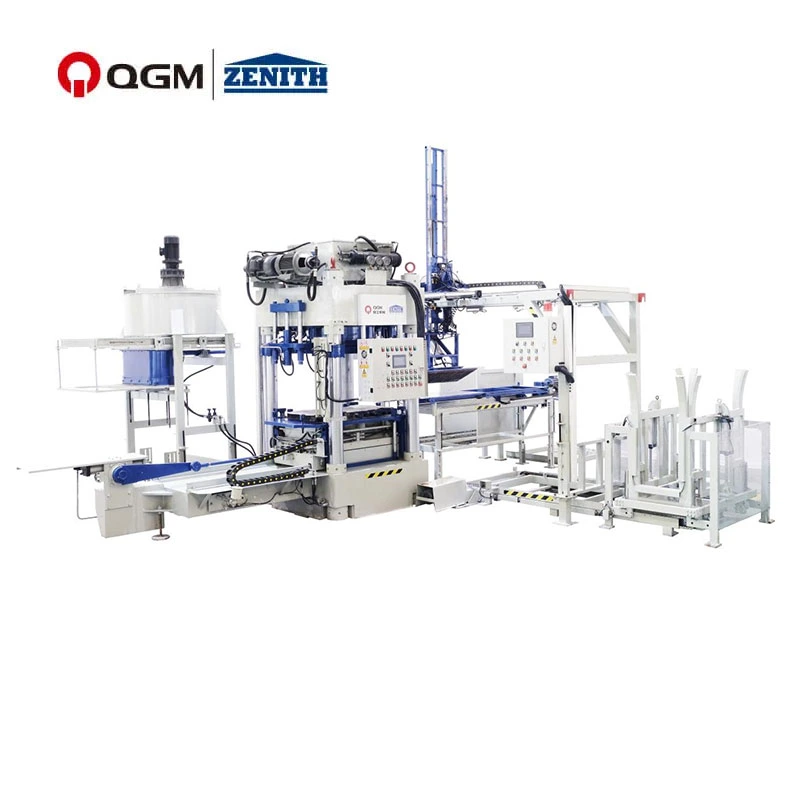 Stroj na výrobu cihel propustných cementem