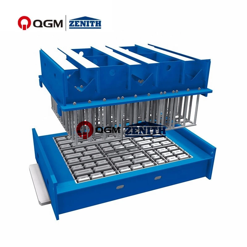 Stroj na duté stavební bloky