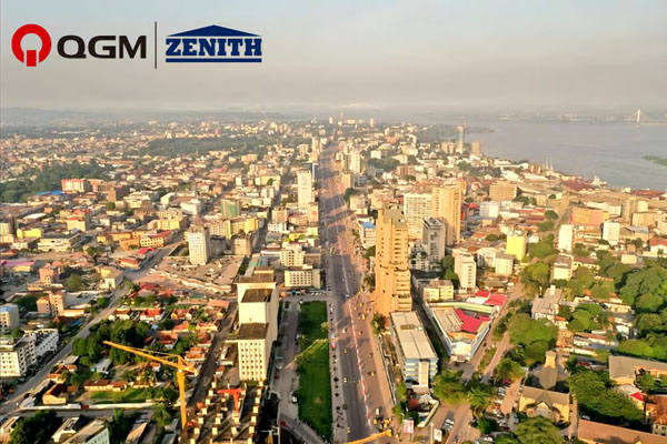 Stroj na betonové bloky QGM QT6 v KINSHASA D.R CONGO
